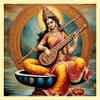 Painting of Goddess Saraswati 
