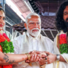 Prime Minister blesses newlyweds at Suresh Gopi's daughter's wedding