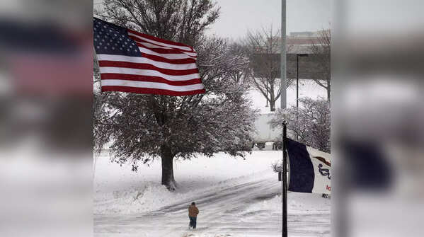 Arctic blast ends snow drought