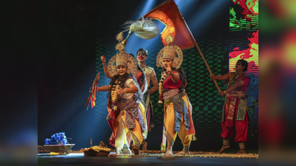 Spectacular cultural forms of Ramayana