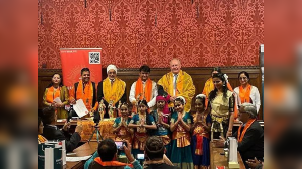 UK Parliament echoes with chants of 'Shri Ram' in celebrations for Ram Mandir