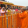 Hearty welcome to revered saints, religious leaders to Ayodhya Dham: Yogi Adityanath on Pran Pratishtha day