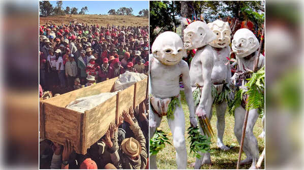 Sky burials to consuming the deceased's remains: strange funeral rituals from across the world