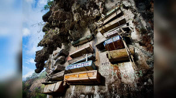 Hanging Coffins in Sagada, Philippines: