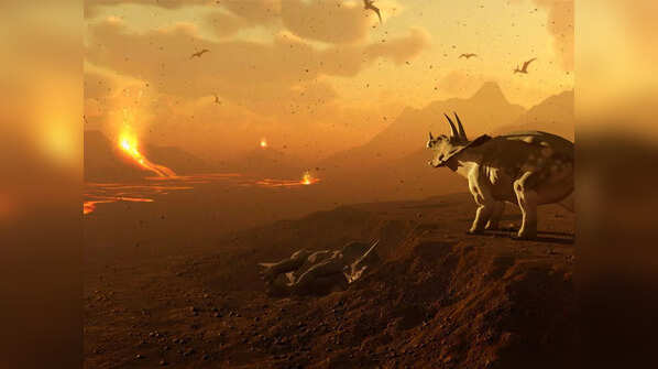 The volcanic eruption hypothesis