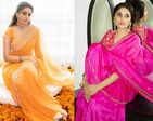​Priyanka Mohan captivates in a sarees, embodying timeless grace and allure​