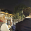 PM Modi and Macron hold mega road show