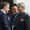 Jaishankar welcomes French President