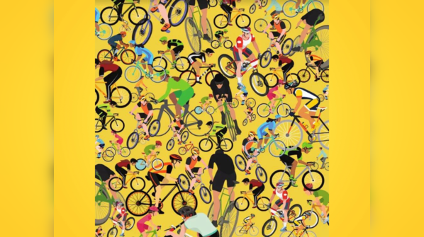The 7-second challenge: Can you spot the cycle without a rider?