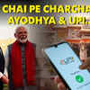 Article image for: Watch: Macron enjoys '<i class="tbold">masala chai</i>,' uses UPI payment & receives Ayodhya replica from PM Modi