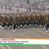 The Grenadiers martches on the Kartavya Path