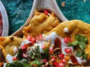 This no-oil low calorie Palak Patta Chaat is perfect for weight watchers