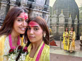 Bhumi Pednekar seeks blessings at Kamakhya Devi Mandir with her sister Samiksha