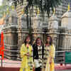Article image for: Bhumi Pednekar seeks blessings at Kamakhya Devi Mandir with her sister Samiksha