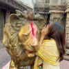 Article image for: Bhumi Pednekar seeks blessings at Kamakhya Devi Mandir with her sister Samiksha