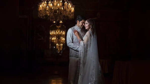 Arya and Sayyeshaa Saigal