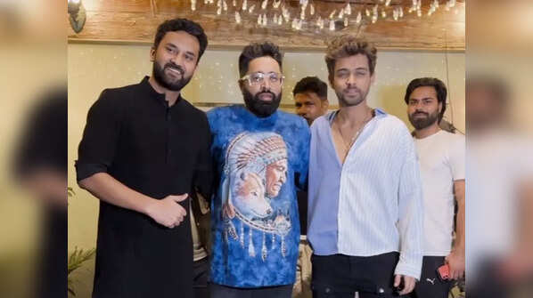 Tehelka Bhai aka Sunny, Arun and Samarth party together