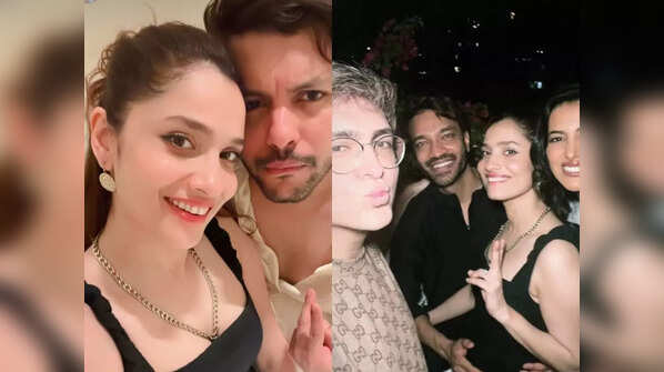 Ankita parties with her friends