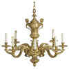 Article image for: Eight-Light Gilt Bronze Chandelier