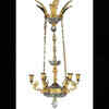 Russian Ormolu and Cut-Glass Chandelier