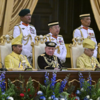 Sultan Ibrahim Iskandar signed instrument of proclamation