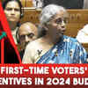 Article image for: Budget Speech 2024: What's there for the first time voters in new budget? TOI expert panel decodes