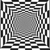 What causes an optical illusion?
