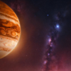 Moon passing close to Jupiter on February 15