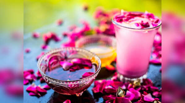 Rose-infused Syrups