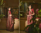 Sonam Kapoor exudes royal vibes in her mother's 35-year-old Gharchola saree
