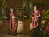 Sonam Kapoor exudes royal vibes in her mother's 35-year-old Gharchola saree