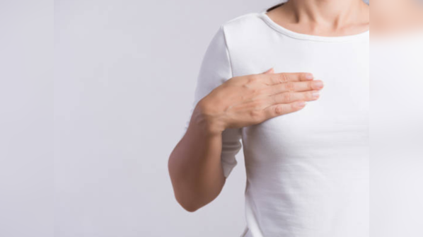 Breast pain due to cysts