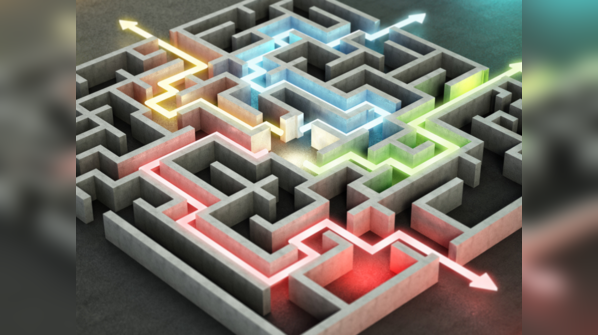 Real-life optical illusion