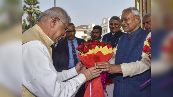 Nitish wins, oppositions walks out