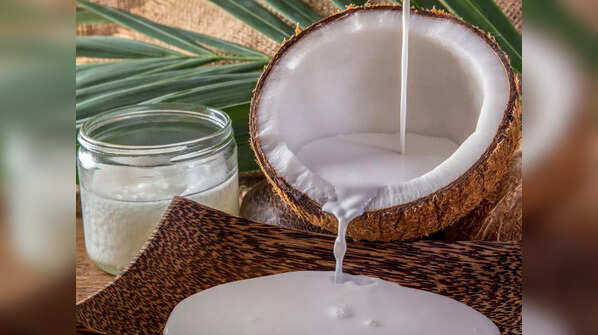 Coconut milk and tender coconut flesh