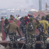 Multi-layered barricading at borders to stop farmers