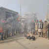Farmers Protest Live: Effigies of the central government were burnt in the village by Krantikari Kisan Union, a constituent of SKM. The union, which is not part of the present protest, says that farmers want to support the ongoing struggle by SKM (Non-Political) and KMM.