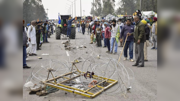 Farmers face tear gas, water cannons near Haryana's Jind after Shambhu border