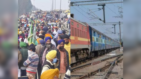 Protesters block railway track at several stations