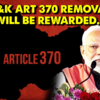 Article image for: PM Modi says Removal of Article 370 by BJP will be rewarded with 400 seats in 2024