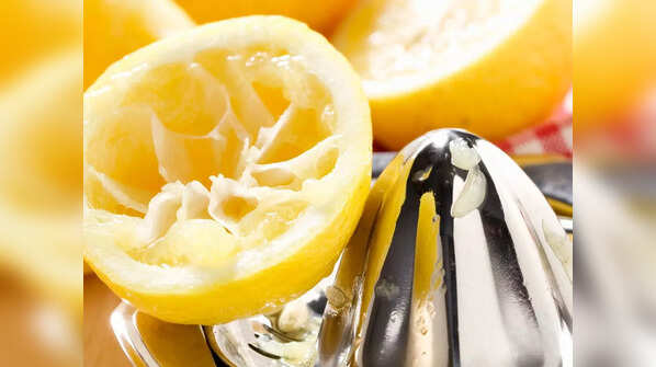 Lemon lamp