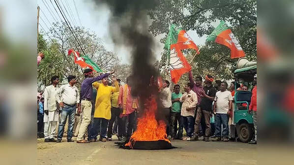 What is happening in Sandeshkhali?