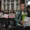 Protests in London