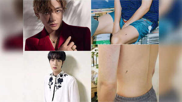 V and Jin’s tattoos