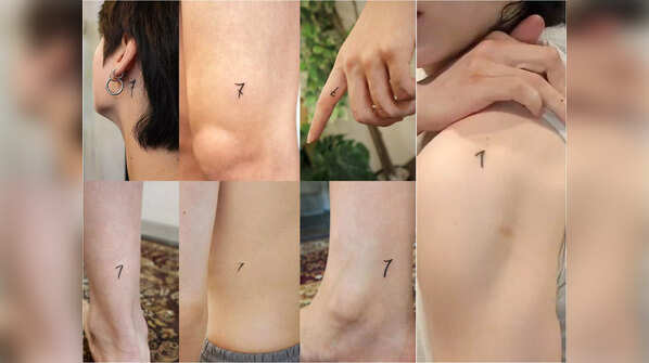 BTS friendship tattoo: 7