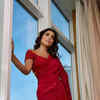open lace back dress Red Color Ready To Wear Lehenga Saree For Wedding main image 0