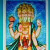 ​Lord Brahma officiated the marriage