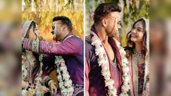 Divya Agarwal ties the knot with Apurva Padgaonkar