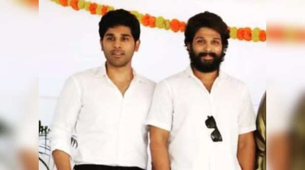 Allu Arjun and Allu Sirish