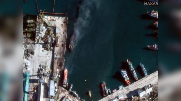Attack on port city of Feodosia